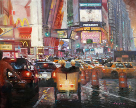 image if San Francisco Bey View painting by Jian Wu