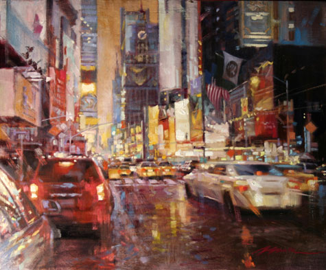 image if San Francisco Bey View painting by Jian Wu