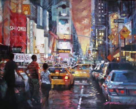 image if San Francisco Bey View painting by Jian Wu